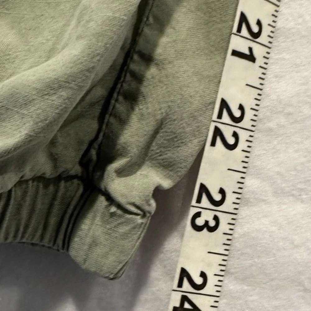 cloth &‎ stone Olive Green Tencel Jogger Pants Women's XS Athleisure Comfort - Picture 5 of 7